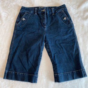 Chico's Platinum denim capri 0  2/4 Pedal …